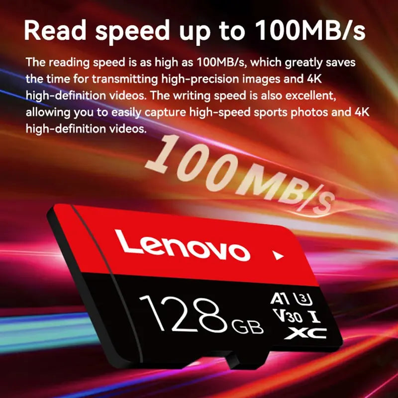 Lenovo U3 V30 4K Full HD Micro SD Card