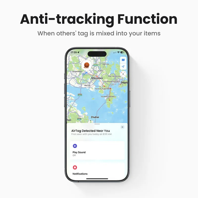 UGREEN Security SmartTrack Bluetooth Tracker for Apple Find My