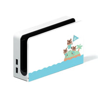 Decorative Front Plate Protective Cover for Nintendo Switch OLED Charging Dock