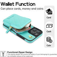 iPhone 15 Crossbody Wallet Case with Lanyard for Hands-Free Convenience