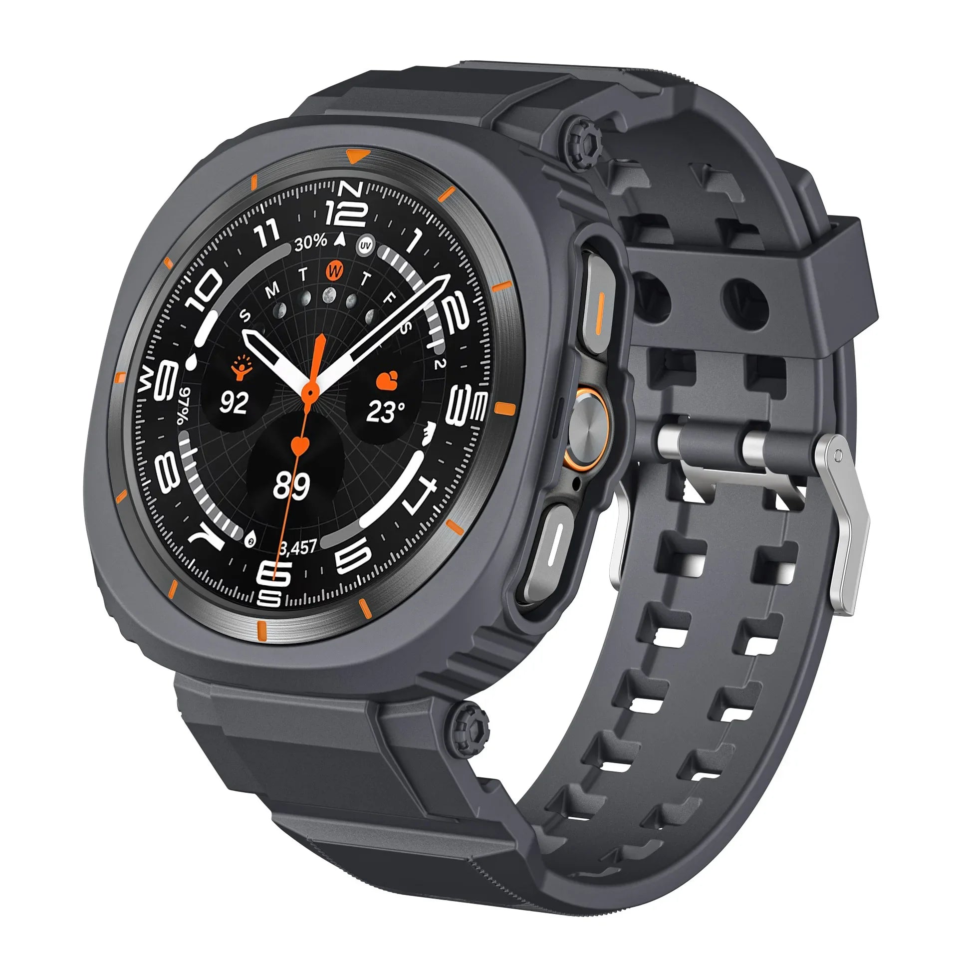 Sports Silicone Case & Strap for Samsung Galaxy Watch Ultra