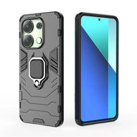 Protective Armor Finger Ring Case with Phone Stand for Xiaomi Redmi Note 13