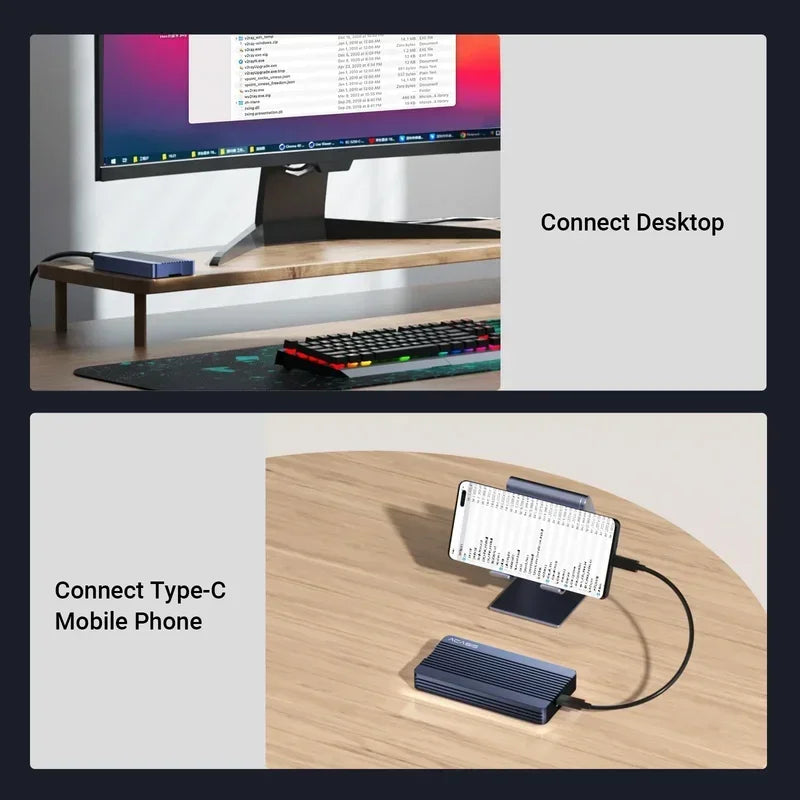 Acasis Thunderbolt 3 M.2 NVMe SSD Enclosure