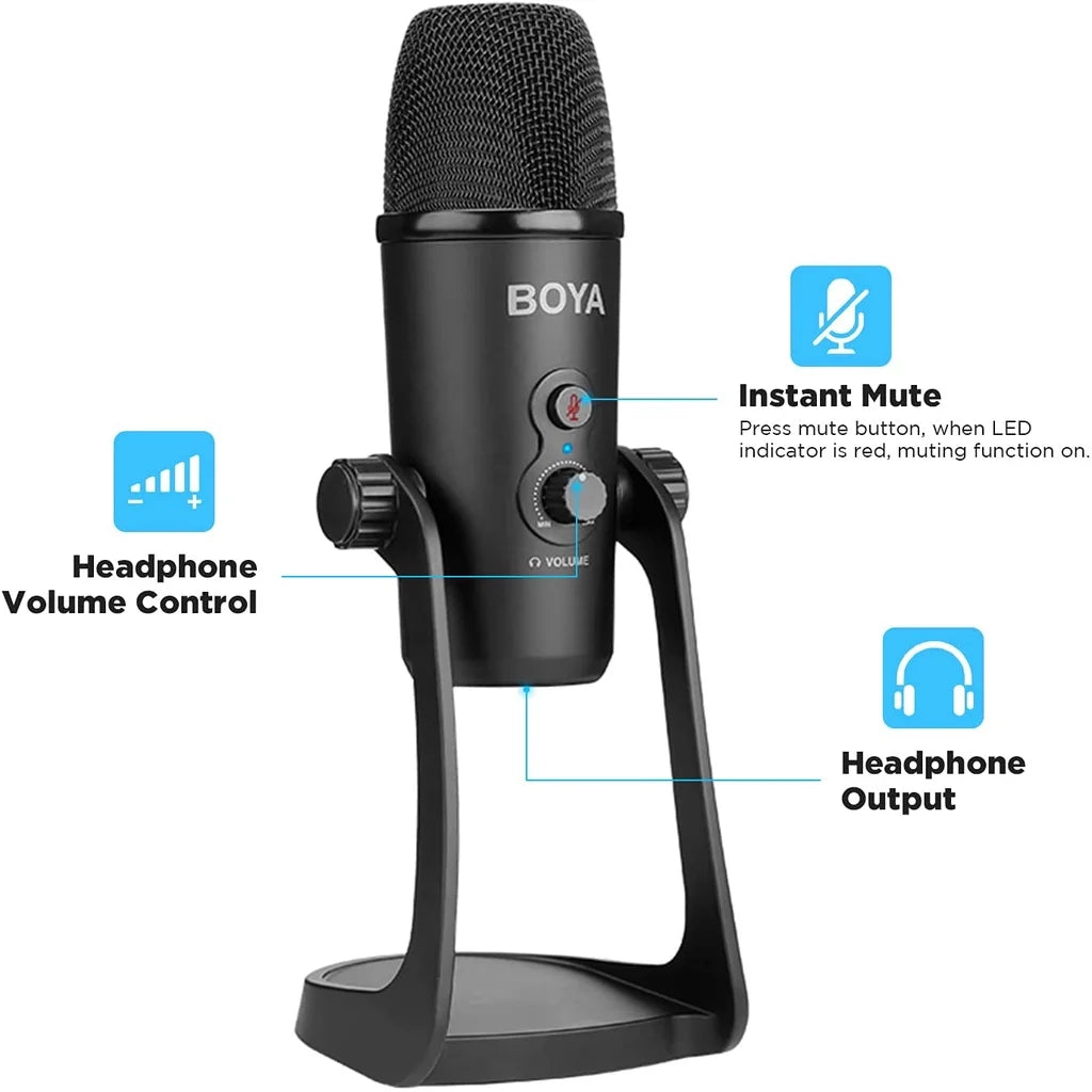 BOYA BY-PM700 Professional Condenser USB Microphone