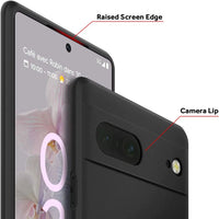 Sleek Matte Soft Back Protective Case for Google Pixel 8 Series