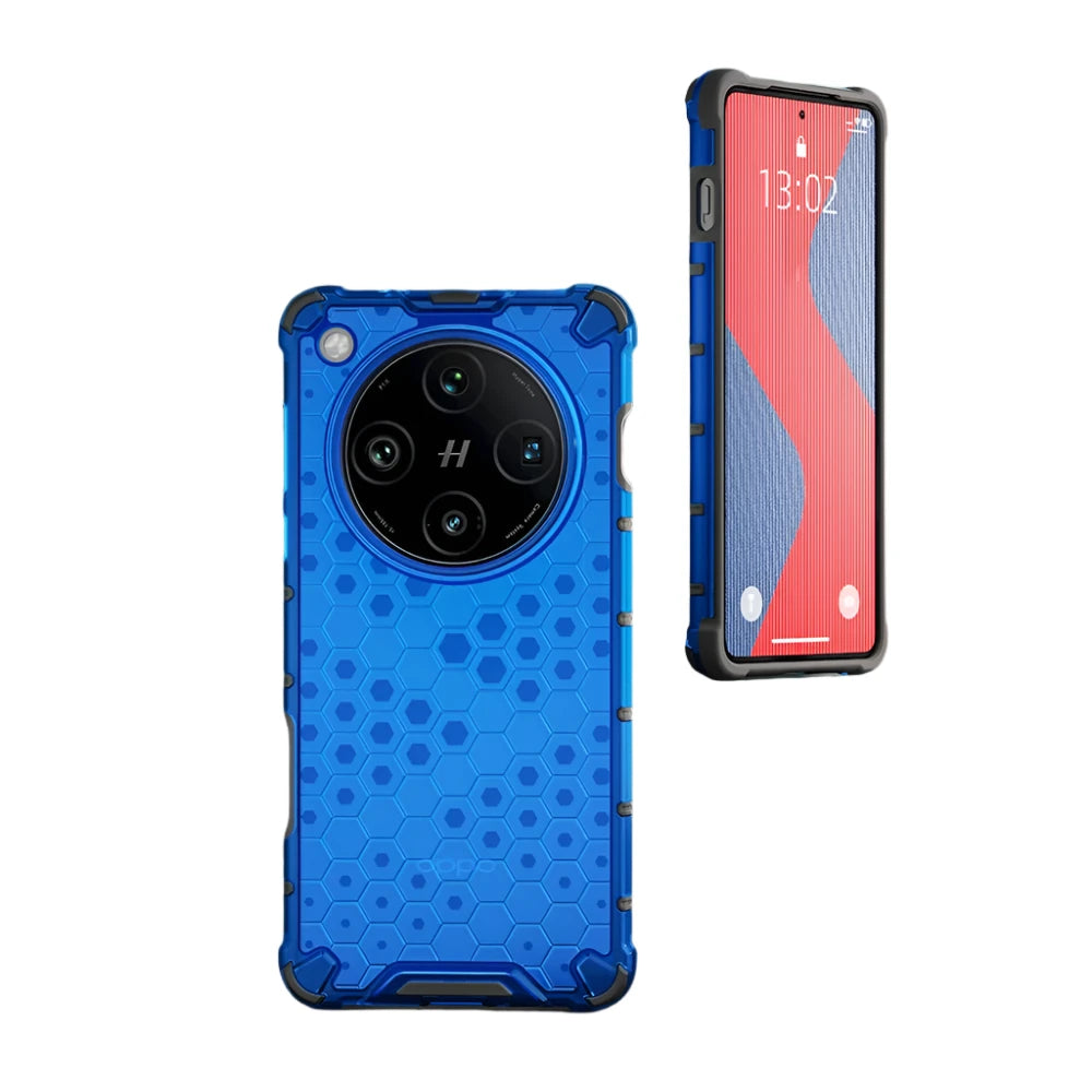 Honeycomb Shockproof Case for OPPO Find X8 Series