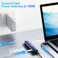 Acasis 6-in-1 USB 3.0 Docking Station Hub - Expand Your Connectivity