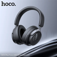 HOCO W53 Plus Bluetooth 5.4 ANC Over-Ear Foldable Headset