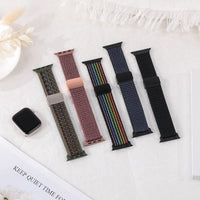 Nylon Magnetic Loop Bracelet for Apple Watch - Stylish and Secure