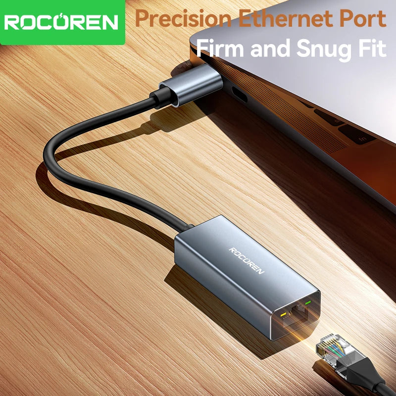 Rocoren USB 3.0 1000Mbps Ethernet Adapter