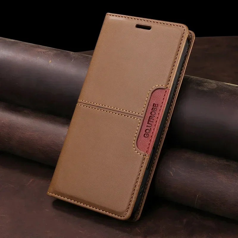 Luxury Business Leather Wallet Phone Case for Google Pixel 9 Series