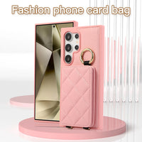 Leather Crossbody Wallet Case for Samsung Galaxy S24 Series