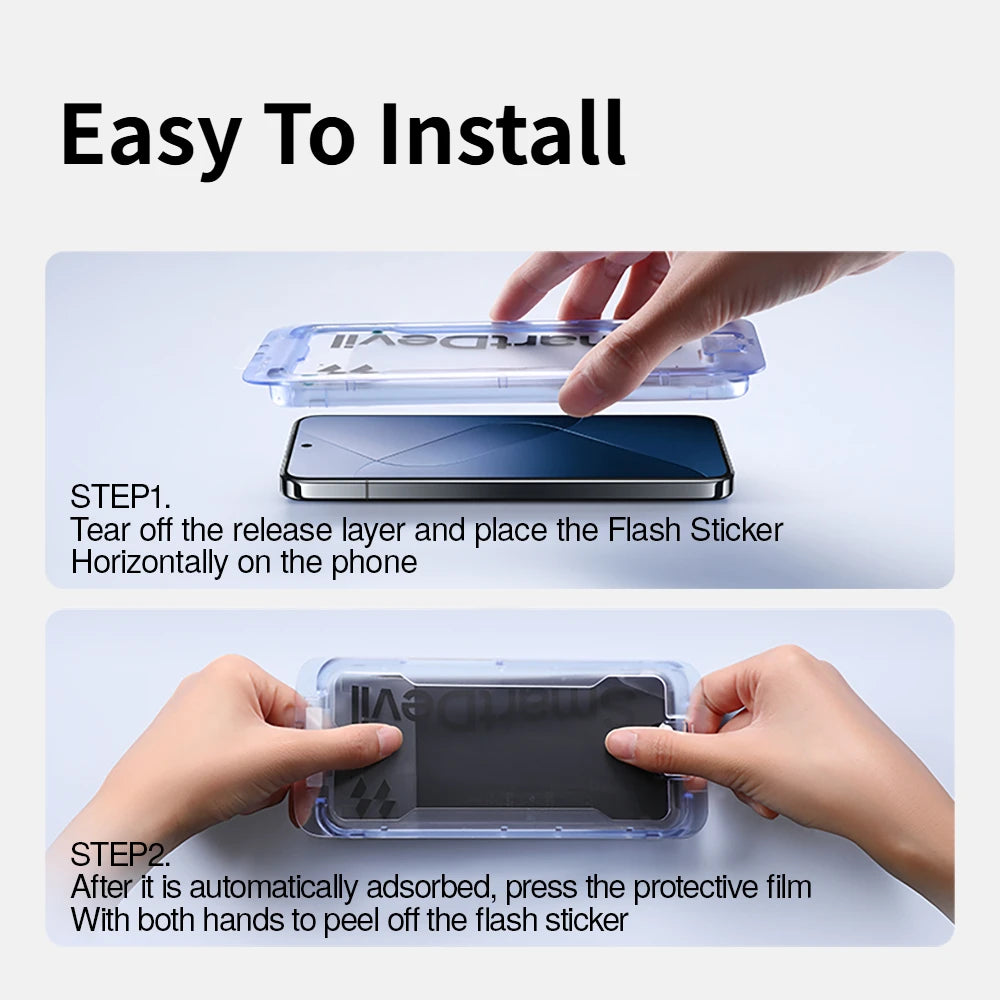 Xiaomi 15 Tempered Glass Screen Protector with Quick Install Kit