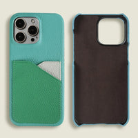 Genuine Leather Case with Card Slots iPhone 15 Series