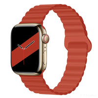 Lightweight Silicone Magnetic Band for Apple Watch