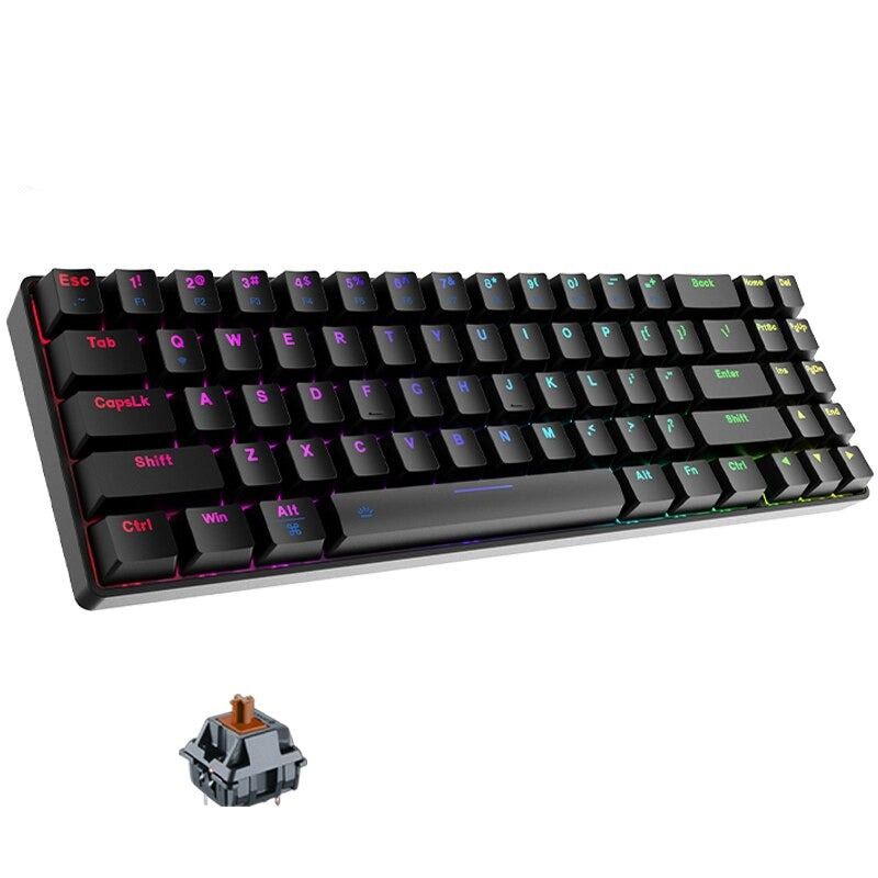 DAREU EK871 RGB Portable Gaming Mechanical Keyboard