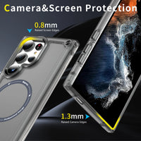 Translucent Magnetic Case for Samsung Galaxy S24 Series