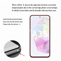 Tempered Glass Screen Protector Film for Samsung Galaxy A35