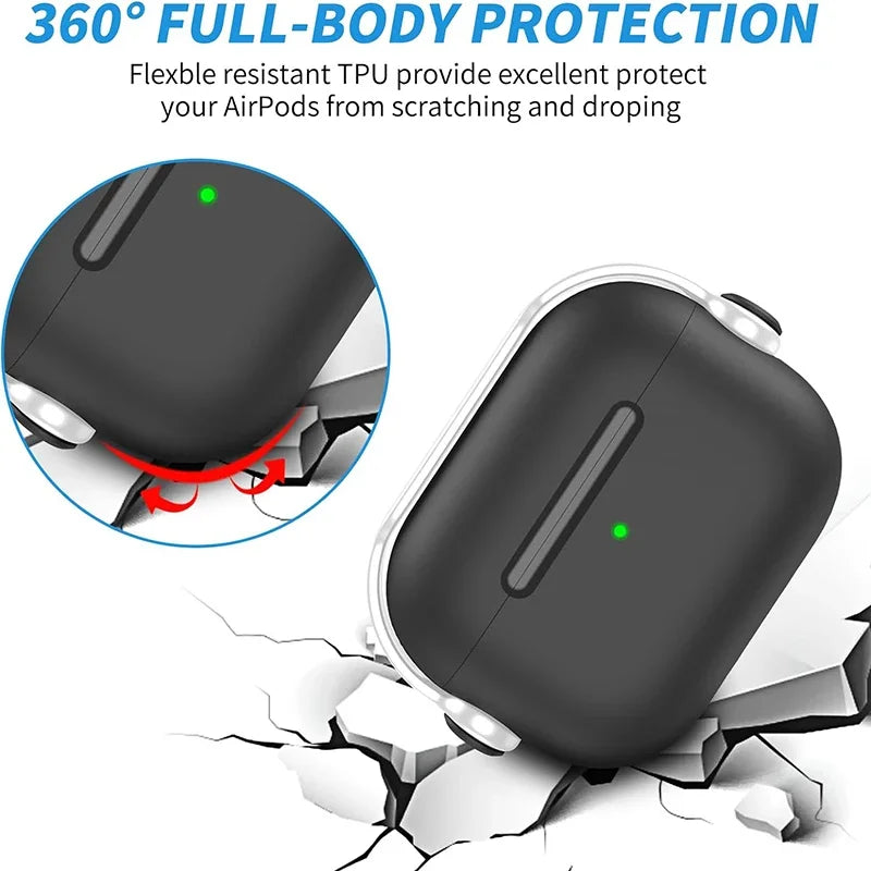 Secure Lock Protective Case for Apple AirPods