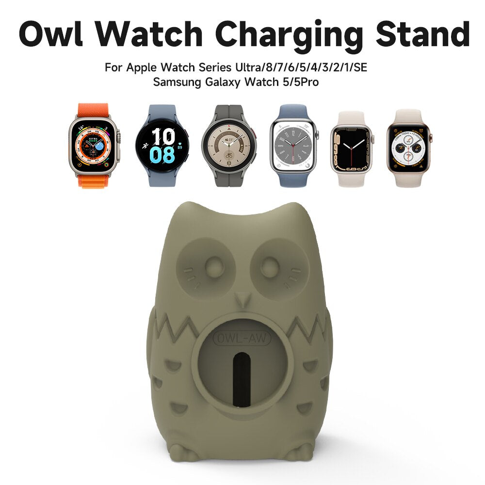 Owl Desk Holder Bracket for Apple Watch