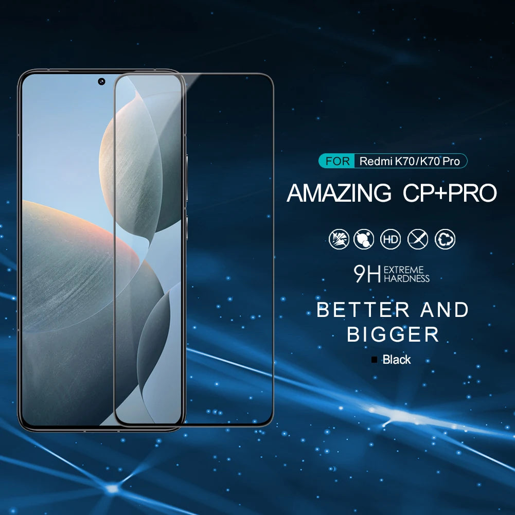 Tempered Glass Full Screen Protector for Xiaomi Poco F6 Pro