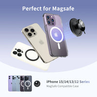 Magnetic Phone Mount with Grip Finger Ring Holder