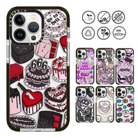 Chocolate Cake Pattern Soft TPU Shockproof Case for iPhone 15 Series