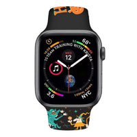 Halloween-Themed Silicone Band for Apple Watch – Spooky Style for Your Wrist