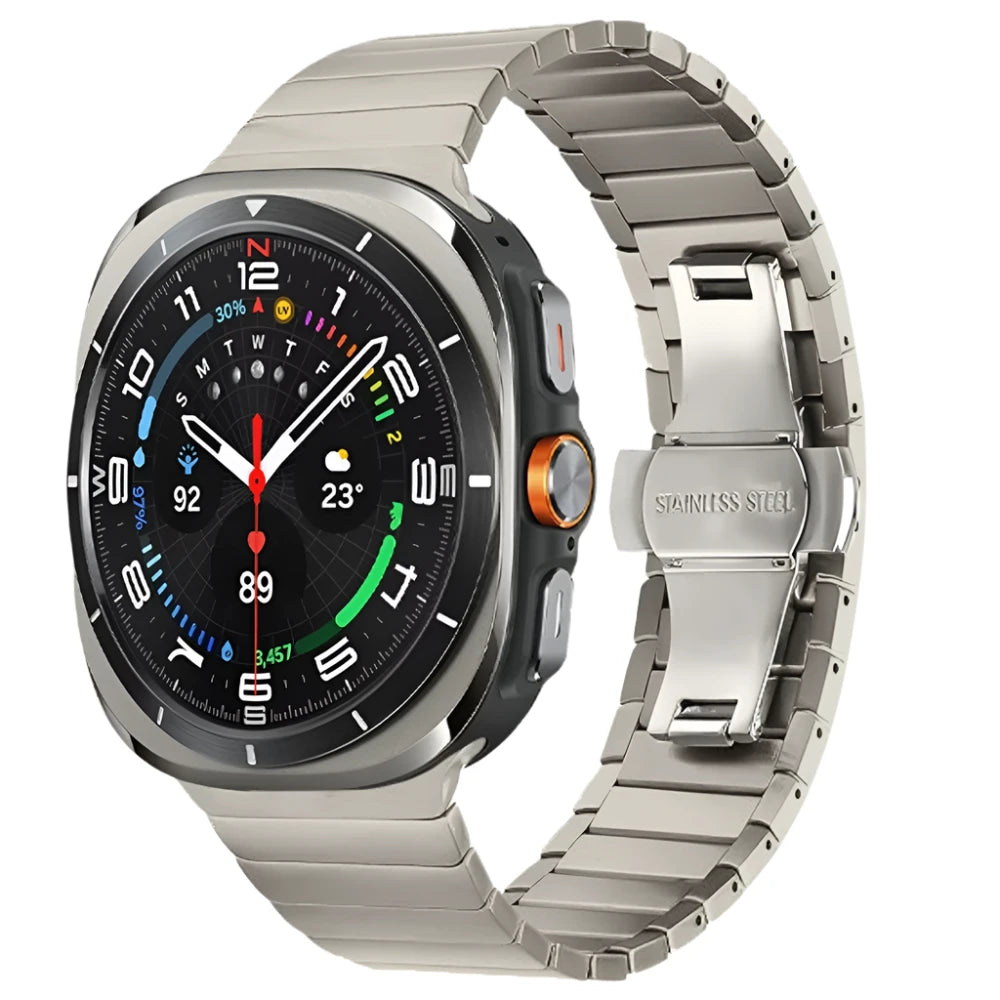 Luxury Titanium Metal Band for Samsung Galaxy Watch Ultra