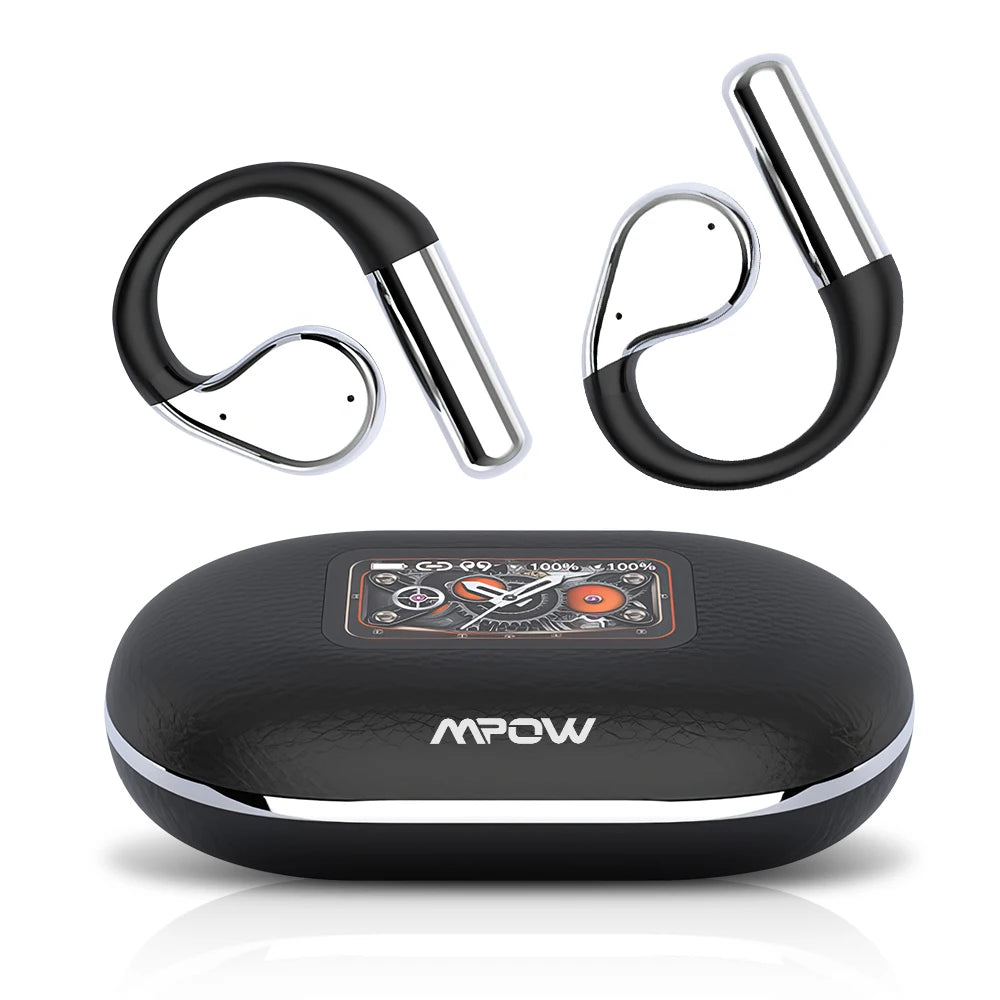 Mpow Q31 Bluetooth 5.4 Earbuds with Elastic Secure Fit Ear Hooks