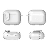 Clear Soft TPU & PC Shockproof Case for AirPods 4