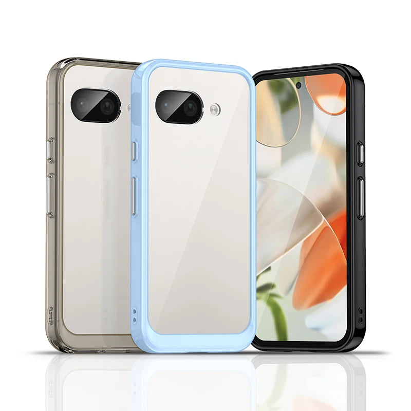 Google Pixel 9A Transparent Shockproof Case