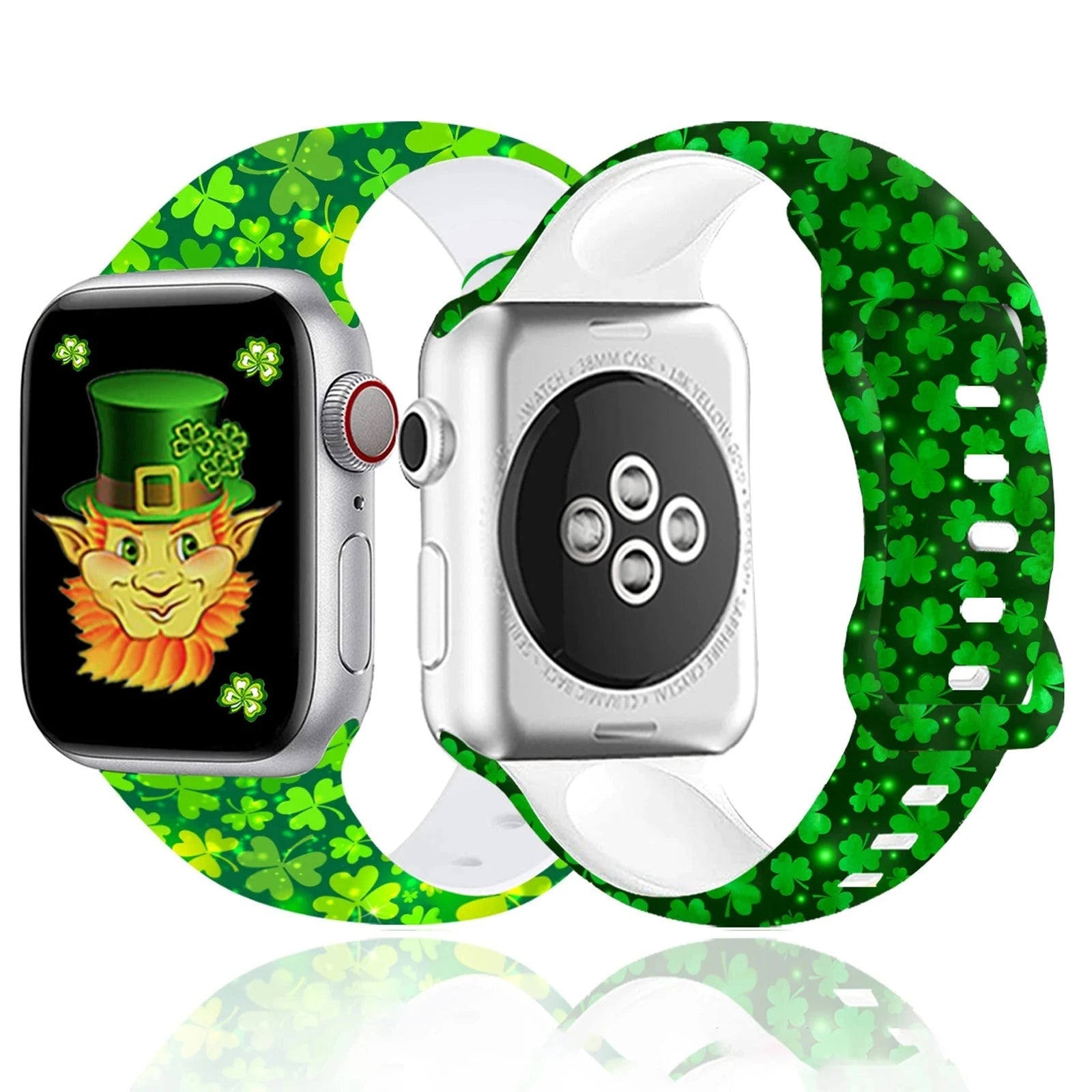 St. Patrick's Day Silicone Strap for Apple Watch