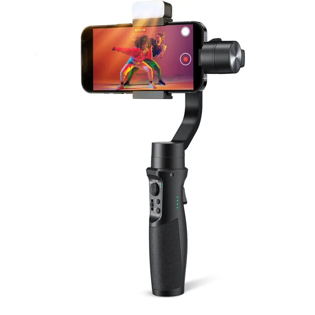 Hohem iSteady Mobile 2024 KIT 3-Axis Smartphone Gimbal with Fill Light