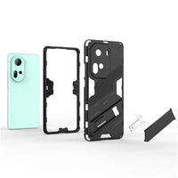 Punk Style Holder Bumper Shield Protective Case for OPPO Reno 11