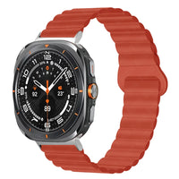 Magnetic Silicone Strap for Samsung Galaxy Watch Ultra - Effortless Style and Comfort