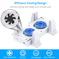 Dual Cooling Fan Dock Station for Xbox Series S