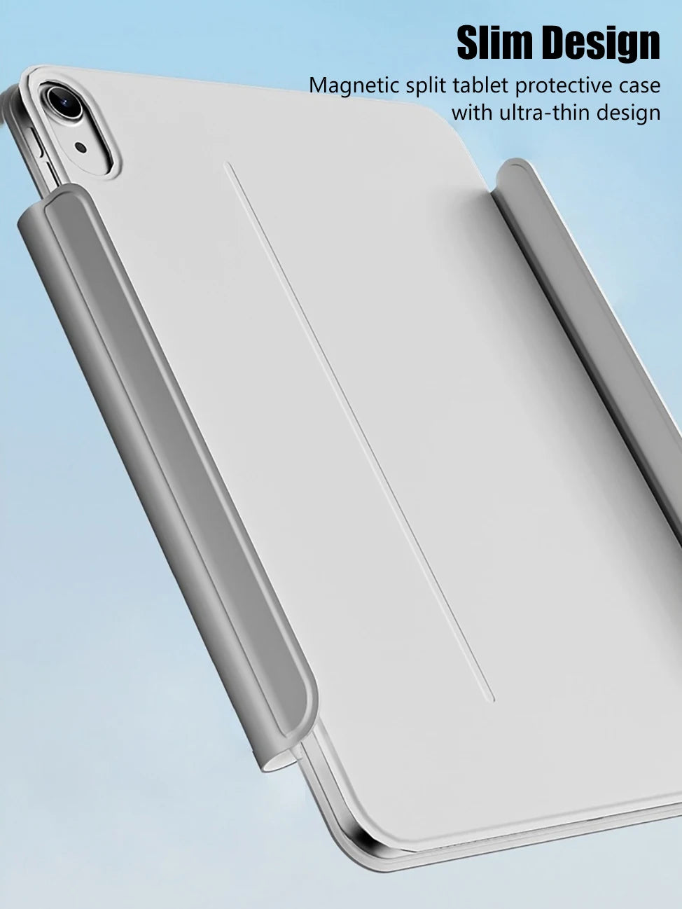 iPad Mini 7 Magnetic Case with Built-in Kickstand