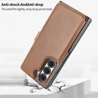 2-in-1 Detachable Magnetic Wallet Leather Case for Samsung Galaxy Z Fold 6