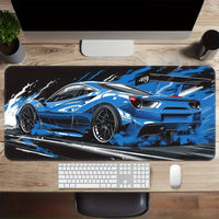 Cool Sports Car Print Large Mouse Pad