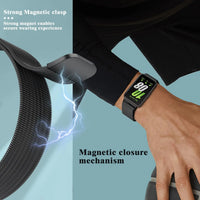 Stainless Steel Metal Magnetic Strap Bracelet for Samsung Galaxy Fit3