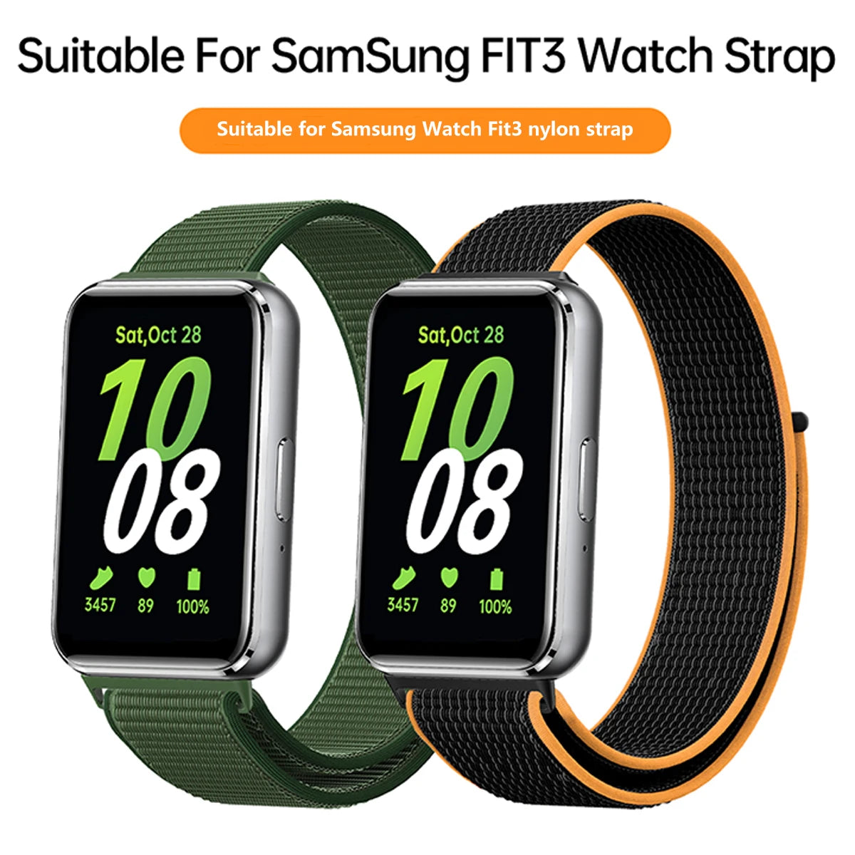 Nylon Loop Strap for Samsung Galaxy Fit3