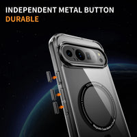 Luxury Transparent Ultra-Thin Magnetic Phone Case for Google Pixel 9 Series