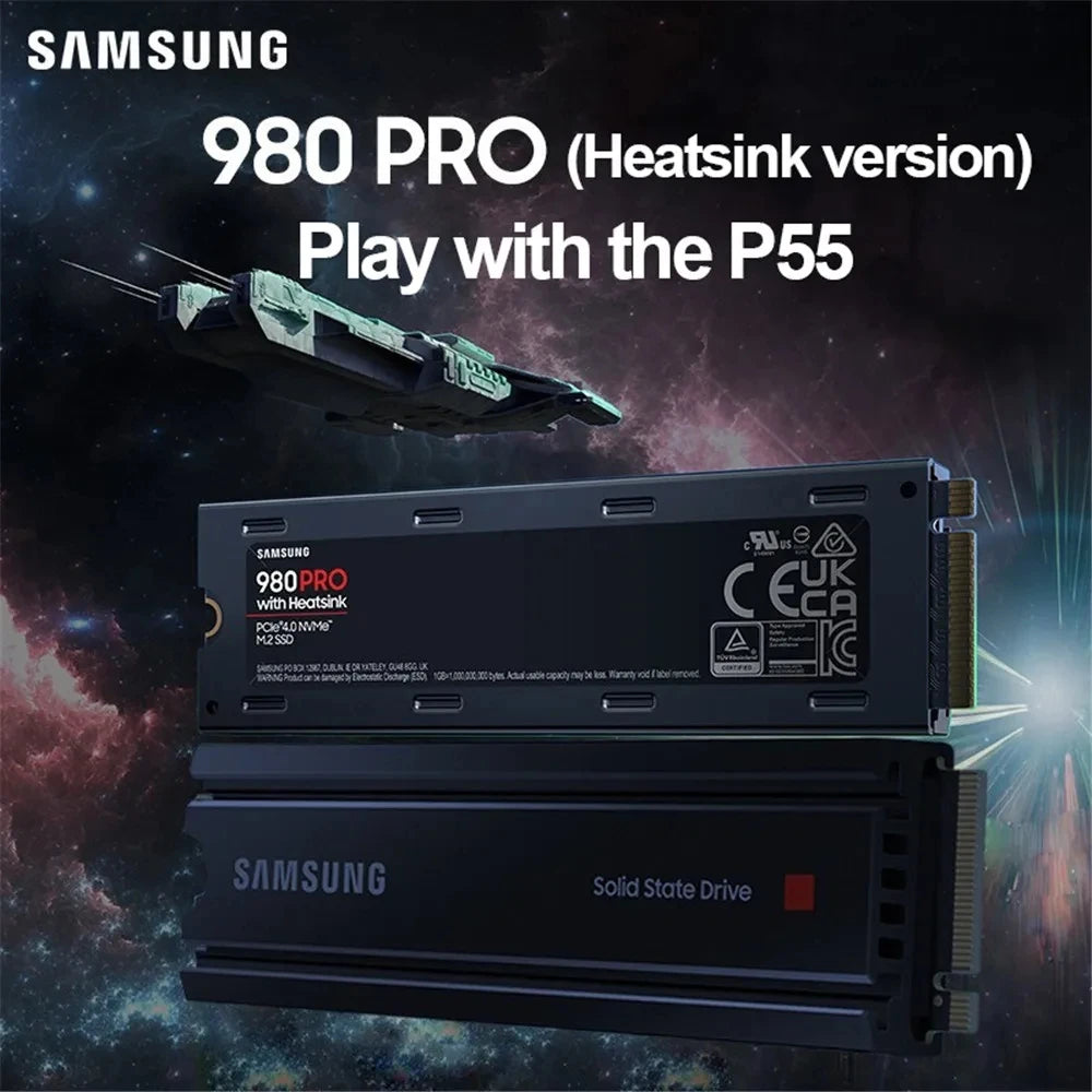 Samsung 980 PRO SSD with Heatsink