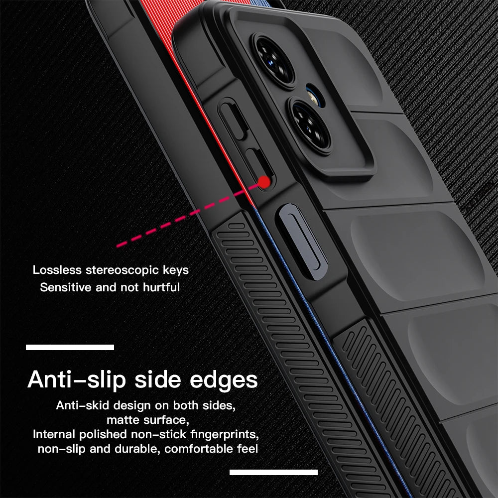 Shockproof Anti-skid Soft Silicone Phone Case for Motorola MOTO G54