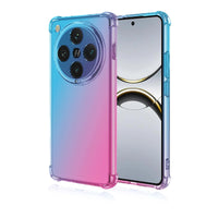 Shockproof Transparent Gradient TPU Case for OPPO Find X8 Series