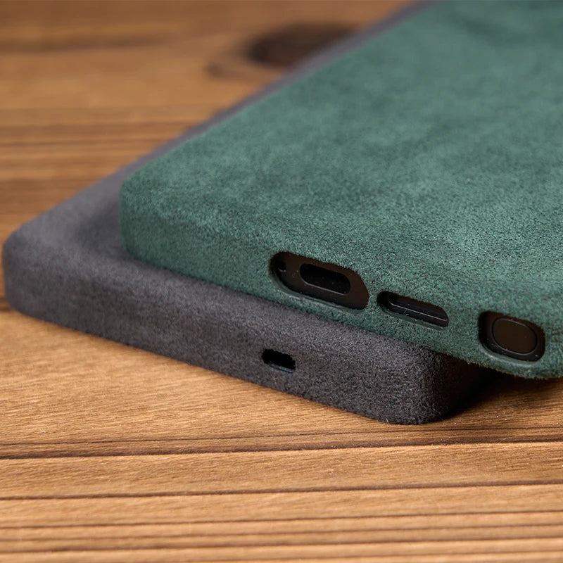 Luxury Italian Alcantara Case for Samsung Galaxy S25 Ultra