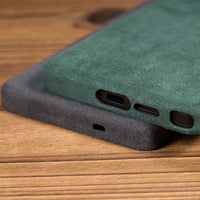 Luxury Italian Alcantara Case for Samsung Galaxy S25 Ultra