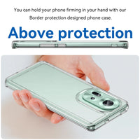 Transparent TPU Luxury Silicone Soft Bumper Phone Protector Case for OPPO Reno 11