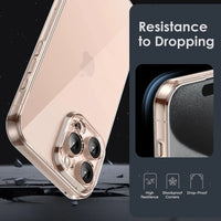 Crystal Clear Soft Silicone Case for iPhone 16 Series